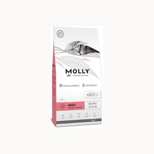 Molly Shiny Hair Dry Cat Food 2kg
