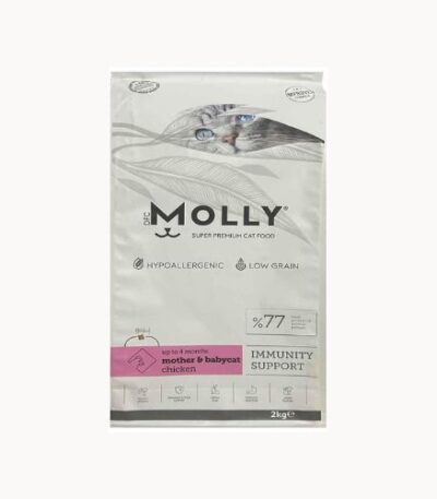 Molly Moms & Kitten Dry Cat Food 2kg