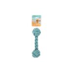 Soleil Blue Dumbbell Tug Rope Dog Toy