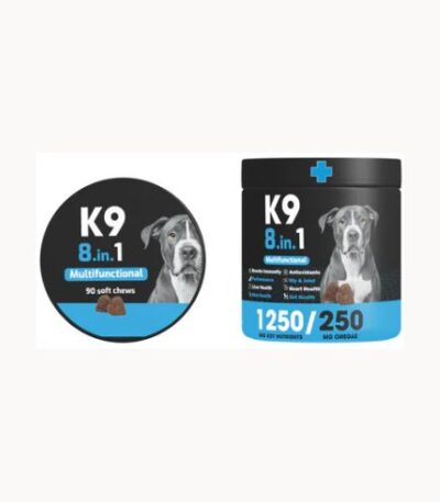 K9 8 in 1 Multivitamin Supplement for Dogs 90 Chews