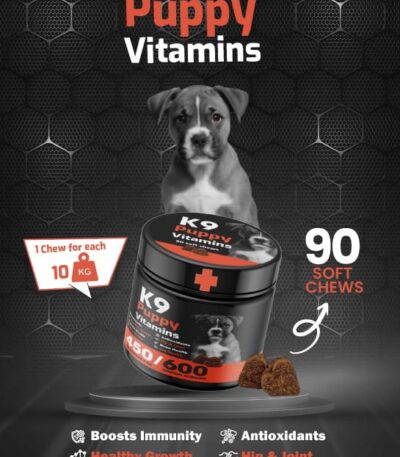K9 Puppy Supplement for Dogs 90 Chews