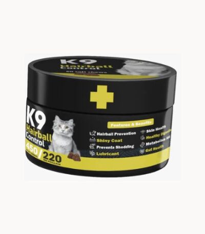 K9 Hairball Control Supplement for Cats 60 Soft Chews