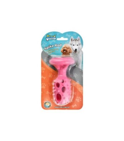 Soleil Pink Spiky Stick Pet Chew Toy