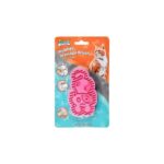Soleil Pink Rubber Cat Massage Brush