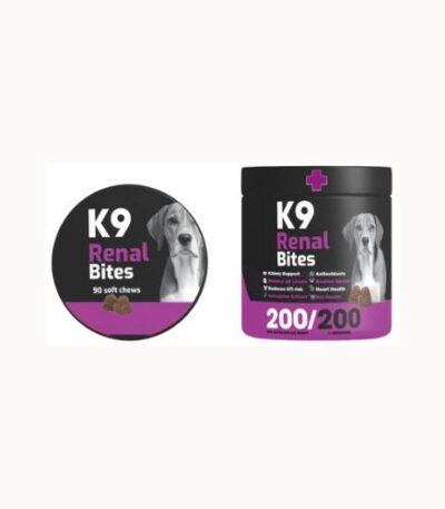 K9 Kidney Support Supplement for Dogs 90 Pieces