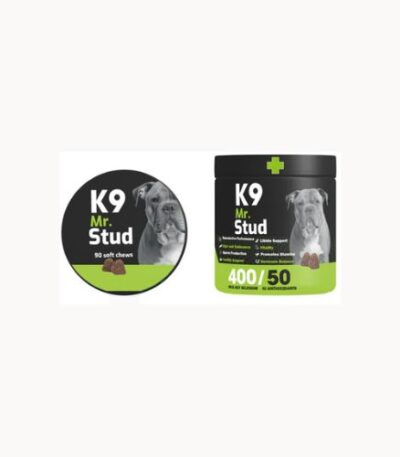 K9 Mr. Stud Supplement for Dogs 90 Chews