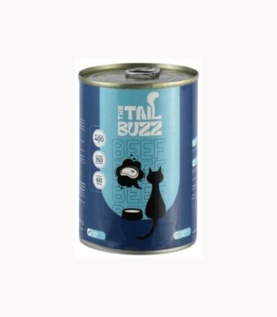 Tail Paws Wet Cat Food with Beef 400g