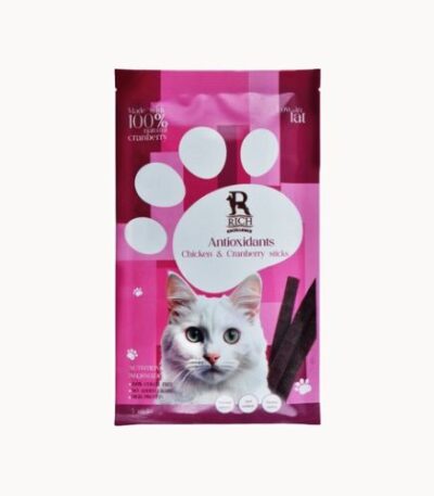 Riche Chicken & Cranberry Cat Treats with Antioxidants 5 pcs