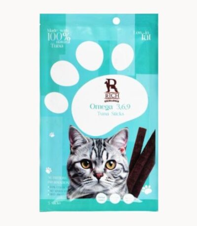 Riche Tuna Cat Stick Treats with Taurine & Omega3 5 pcs
