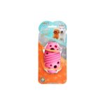 Soleil Light Blue Rugby Ball Dog Chew Toy