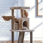 Cat Tree & Scratcher House (50x45x95cm)