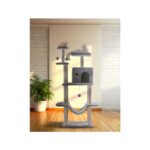 Cat Tree & Scratcher House (60x40x180cm)