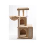 Cat Tree & Scratcher House (50x45x105cm)