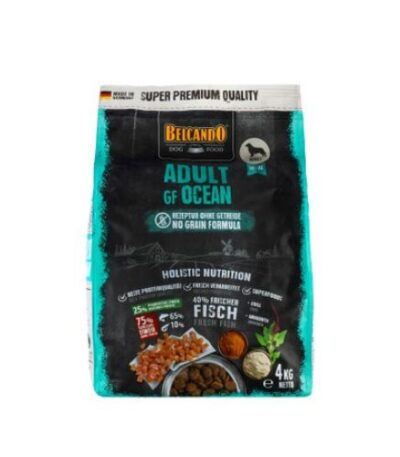 Belcando Adult Ocean Dry Food for Medium to Very Large Breed Dogs – 4kg