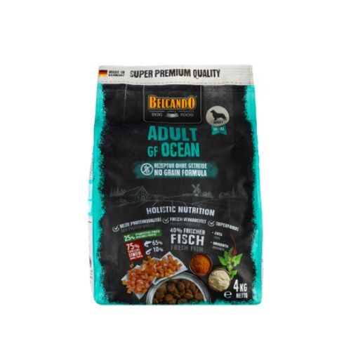 Belcando Adult Ocean Dry Food for Medium to Very Large Breed Dogs – 4kg