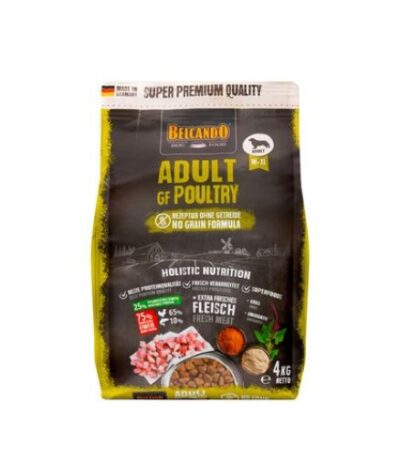Belcando Adult Poultry Dry Food for Medium to Very Large Breed Dogs – 4kg