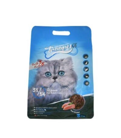 Troopy Adult Cat Dry Food with Salmon & Chicken – 3kg