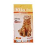 Vita Day Cat Dry Food Croquettes with Meat, Grains & Vegetables – 2kg