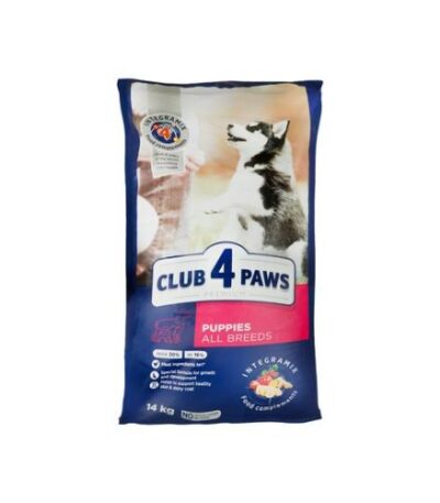 Club 4 Paws Dry Food for Puppies – 14kg