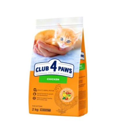 Club 4 Paws Kitten Dry Food – 2kg