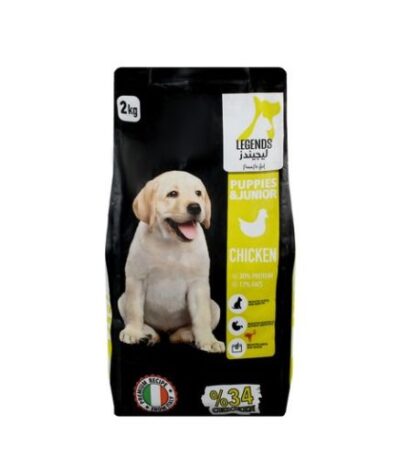Legends Puppy & Small Breed Dog Dry Food with Chicken – 2kg