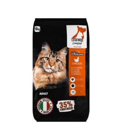 Legends Adult Cat Dry Food with Chicken – 10kg